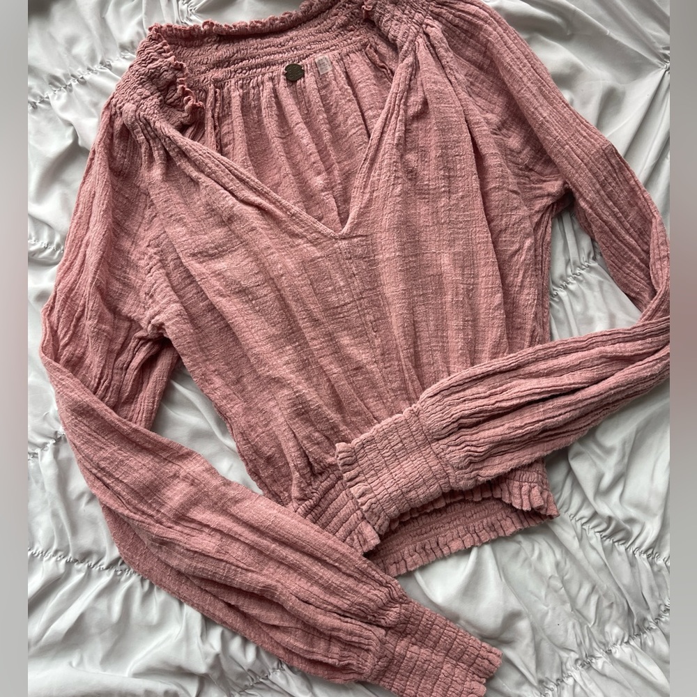 Pink Free People Top!